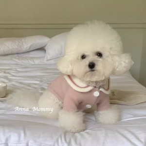 新款INS狗狗衣服秋冬装可爱长t恤